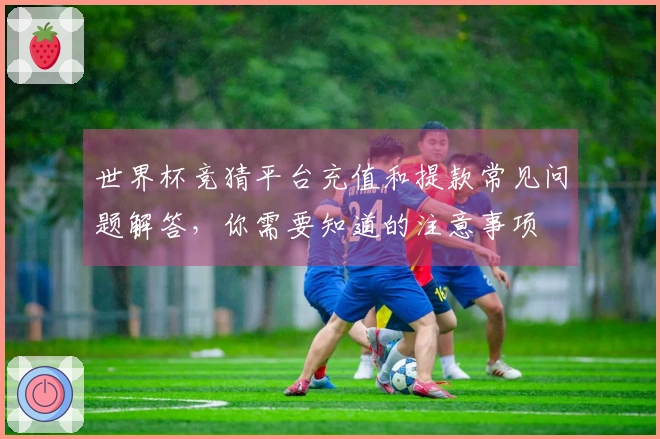 世界杯竞猜平台充值和提款常见问题解答，你需要知道的注意事项